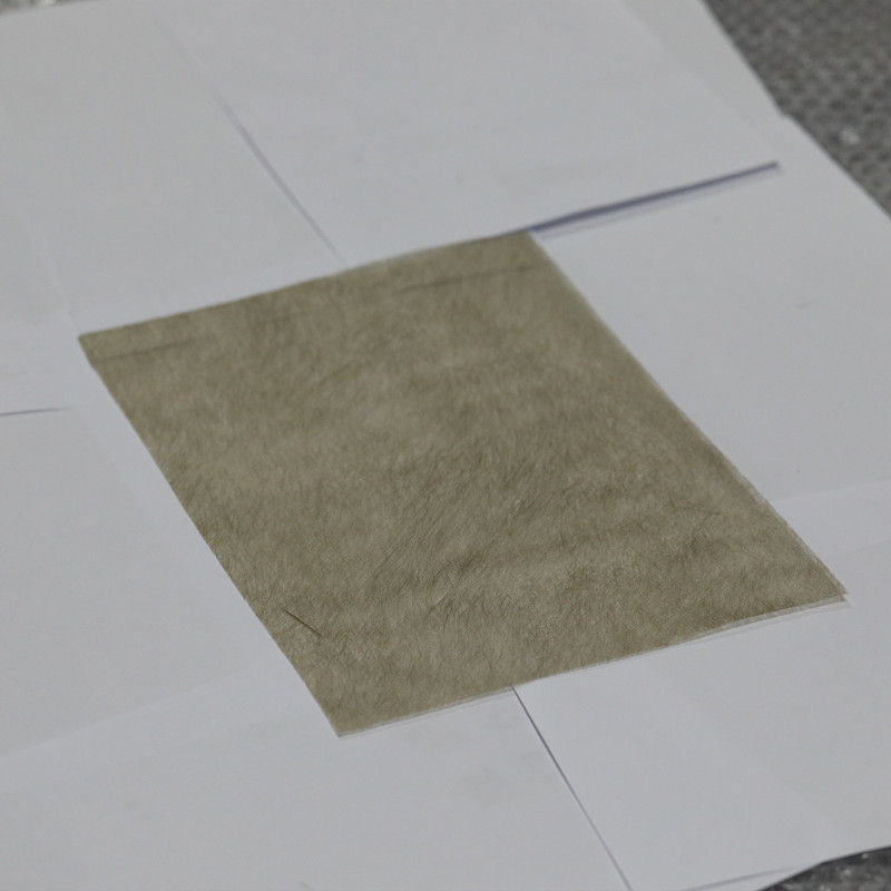Basalt fiber thin felt