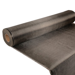 Basalt fiber twill fabric