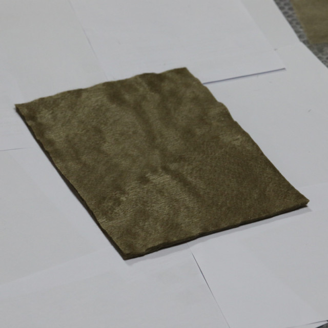 Basalt fiber needle felt