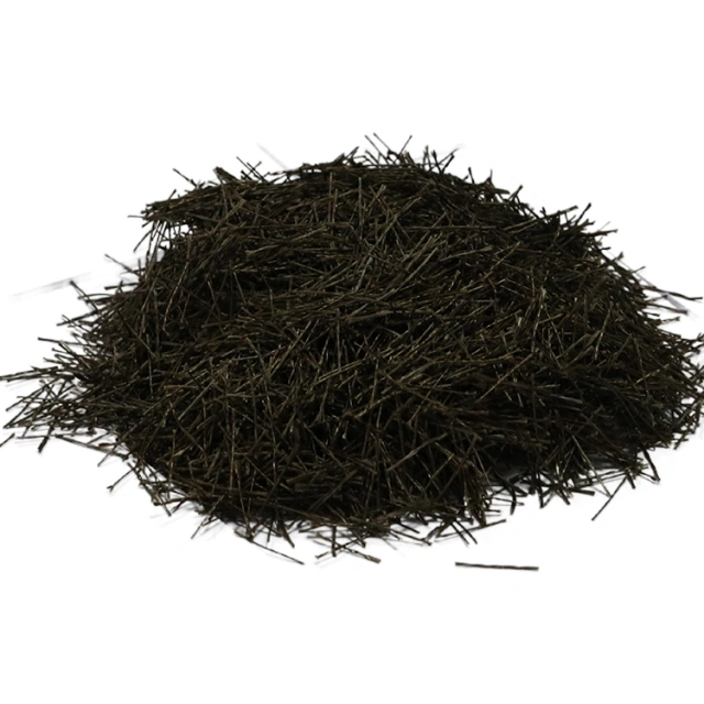 Structural short cut basalt fibers