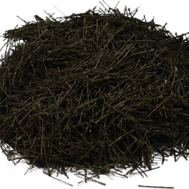 Structural short cut basalt fibers