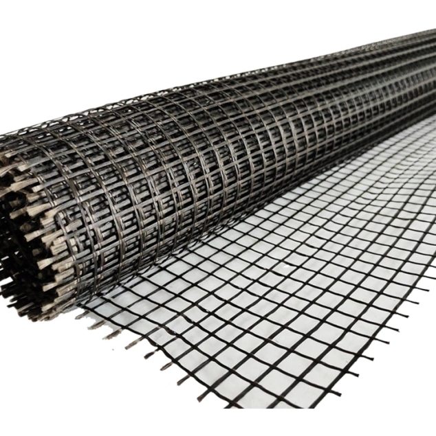 Basalt fiber geogrid