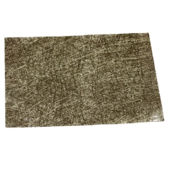 Basalt fiber felt