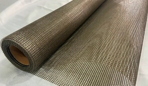 Basalt fiber mesh cloth