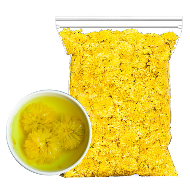 Chrysanthemum Petals Tea Dried Whole Powder