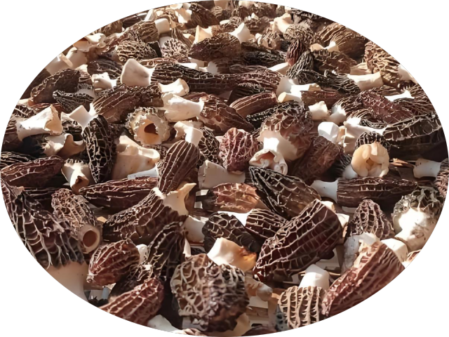 Morel Mushroom Whole Chopped Powder