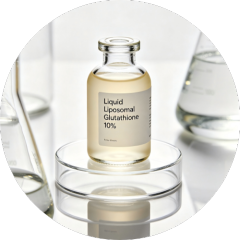 Liquid Liposomal Glutathione 10% – Sunflower Lecithin + Phytosterols B2B Product for EU & US Liquid Supplement Manufacturers