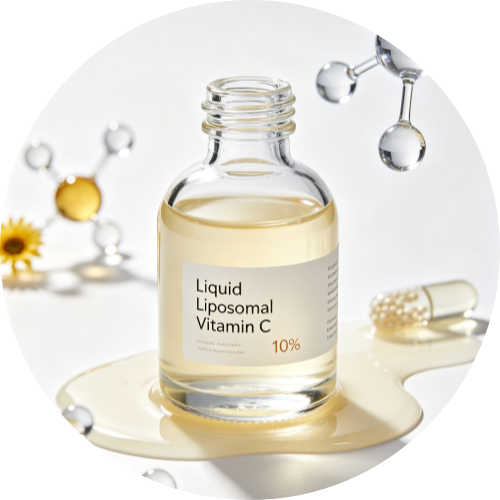 Liquid Liposomal Vitamin C 10% – Sunflower Lecithin + Phytosterols