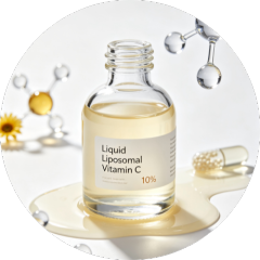 Liquid Liposomal Vitamin C 10% – Sunflower Lecithin + Phytosterols