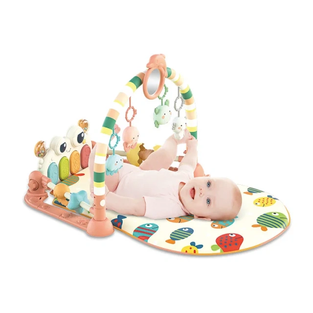 Baby play mat with piano toy set baby gym toy set with music toys educational