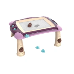 Magnetic black and white drawing board table toy educational toys for children