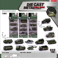 4pcs die cast military vehicle toy set 12 style cars assorted metal military toy car educational alloy car for children