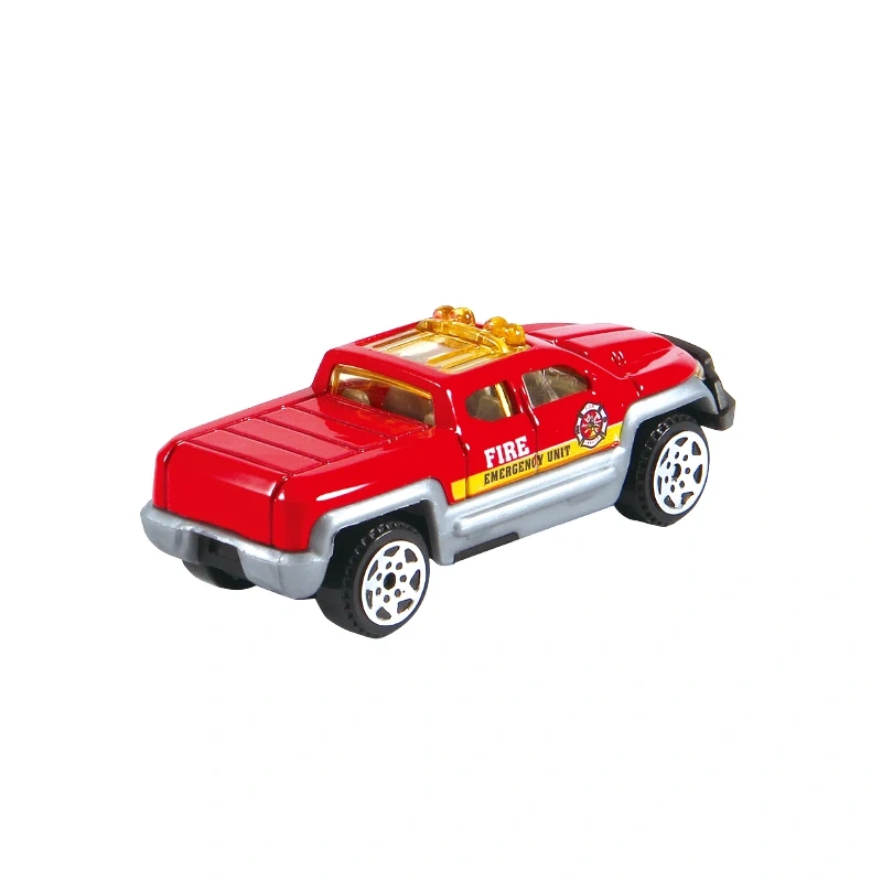 airplane toy with alloy fire vehicle toy set DIY storage airplane toy set