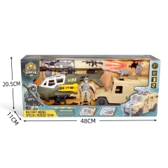 plastic military toy set army soldier role play toy set educational toys for kids