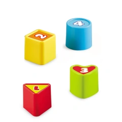 Baby cartoon garbage truck with light and music educational toys for children