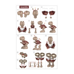 46pcs plastic dinosaur toy set sliding tyrannosaurs dinosaur toy set educational toys for children