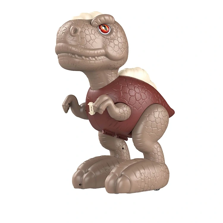 46pcs plastic dinosaur toy set sliding tyrannosaurs dinosaur toy set educational toys for children