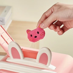 Multiple function kids doll claw machine toy plastic play house toys educational doll claw machine toys for children