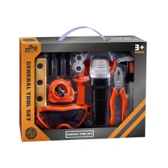 Hot Educational Simulation Electric Angle Grinder DIY Tool Toys Set for Preschool Kids Pretend Play