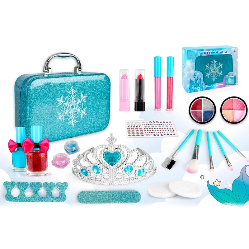 Hot Sale Girls Make Up DIY Educational Toys Set Pretend Play Toy Child Make Up
