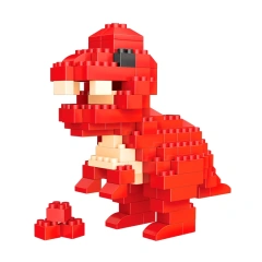 104PCS New Arrival Stem Toys Educational Tyrannosaur Building Blocks Kids Toys Educational Dinosaur Building Blocks