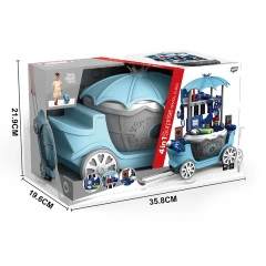 4 in 1 doctor toll cart trooley toys educational pretend play doctor kit toys for children