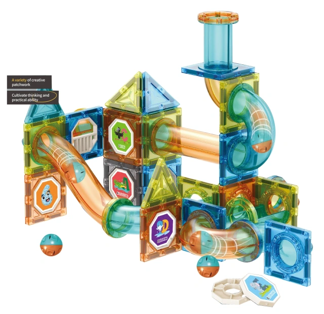 68pcs magnetic building block toy set DIY educational magnetic block toys for children