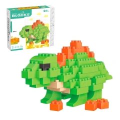100PCS DIY Assembly stegosaurus Toy Hot Selling Kids Educational Toys Building Blocks Sets Toys