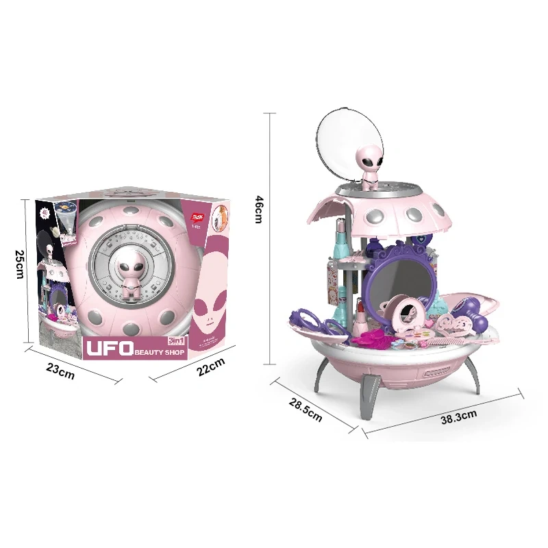 Newest Beauty Play Make Up Table Play Set Pretend Play Beauty S Makeup Toy Kit for Girls