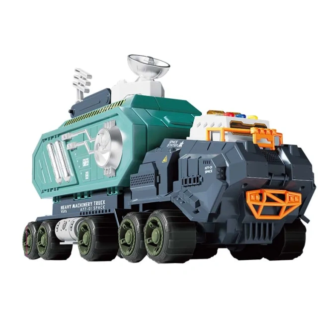 DIY tank track ejection toy set with die cast toy car educational space tank toys for kids