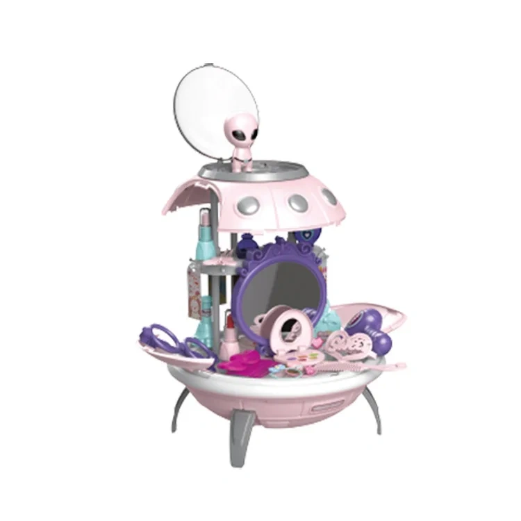Newest Beauty Play Make Up Table Play Set Pretend Play Beauty S Makeup Toy Kit for Girls
