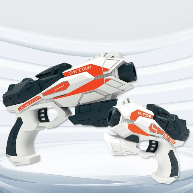 Plastic soft bullet gun toy set kids DIY gun toy set outdoor game shooting game toys