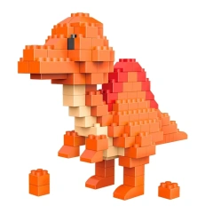 100PCS DIY Assembly stegosaurus Toy Hot Selling Kids Educational Toys Building Blocks Sets Toys