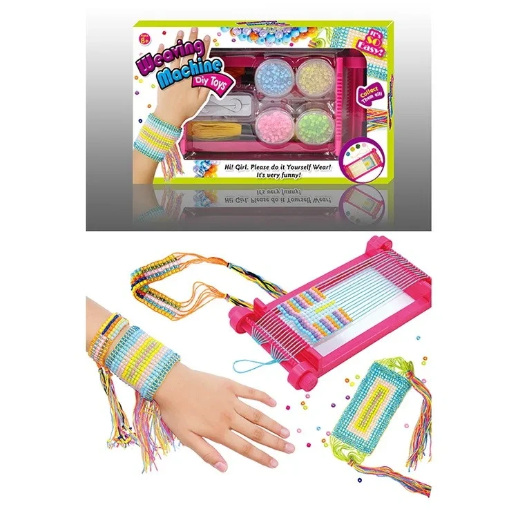 DIY Bracelet Making Kit for kids educational plastic decoration toy set for children