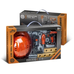 Hot plastic electric drill toy set kids educational role play repair tool toys for children