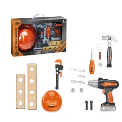 Hot plastic electric drill toy set kids educational role play repair tool toys for children