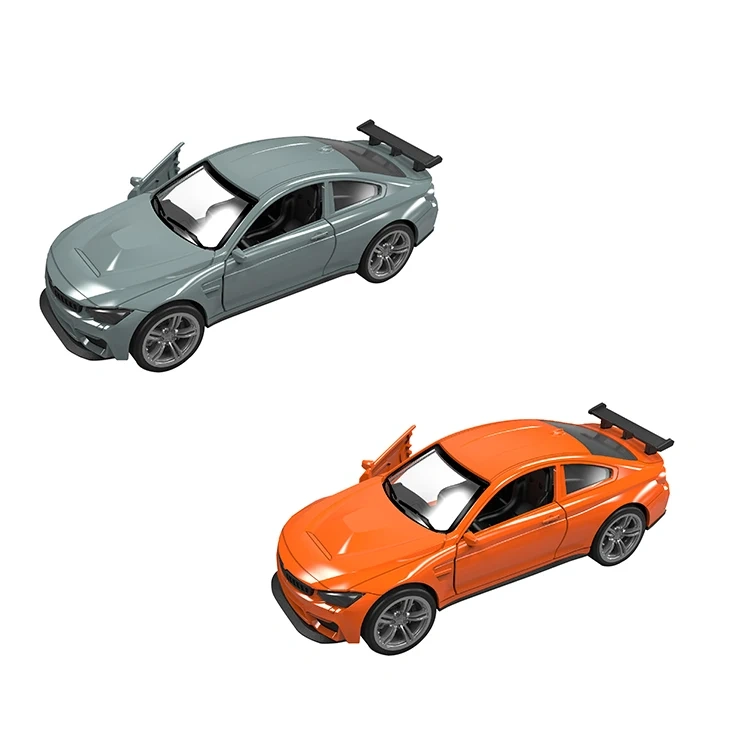 1:32 scale die cast toy car mini metal car with light and sound alloy toy can open the door educational toys for  kids