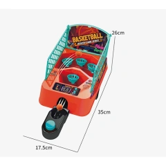Desktop Indoor Hand Basketball Machine Set Mini Handheld Game Toy Finger Basketball Shooting
