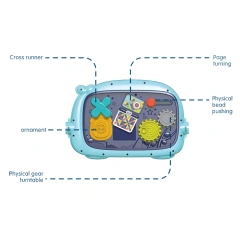 2 in 1 design baby walker toy set plastic baby gym toys educational baby toy set with light and sound