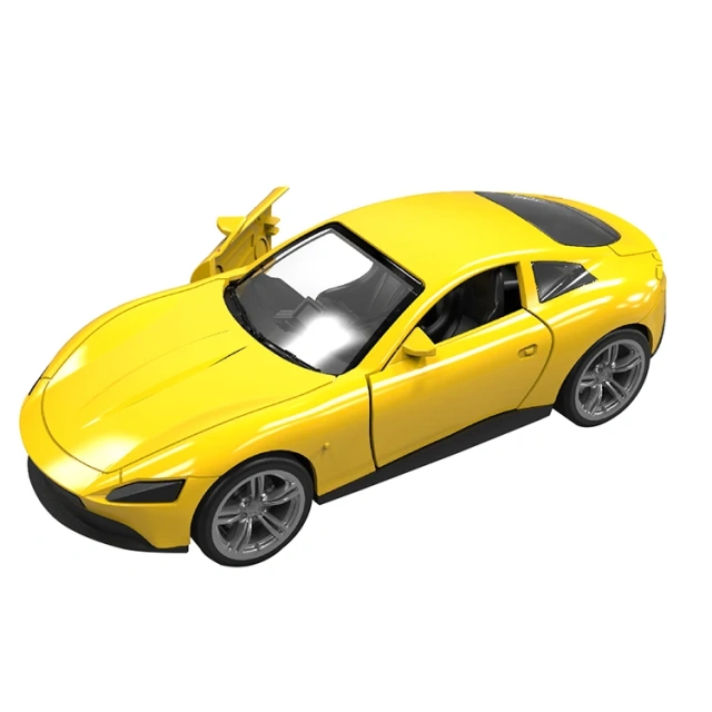 1:32 scale die cast toy car mini metal car with light and sound alloy toy can open the door educational toys for  kids