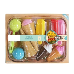 Kids play house diy ice cream toy pretend play ice cream set toys for kids kitchen toy