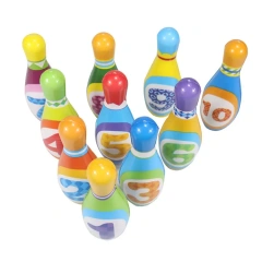 Indoor PU Foam Bowling Game – Soft Bowling Ball Toys Play Set for Kids