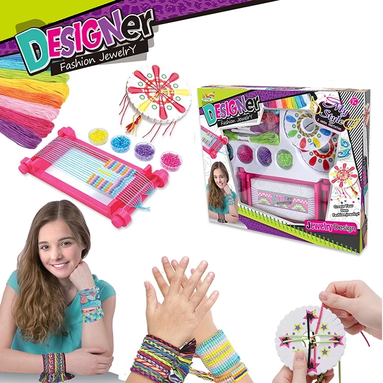 DIY Bracelet Making Kit for Kids – Educational Plastic Decoration Toy Set