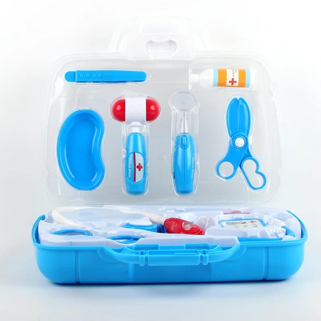 Outils de valise de médecin, 7 pièces, nouveaux jouets de médecin, tailleur