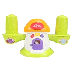 Musical baby swing loop toy set educational baby balance stacking ring toy baby toy set