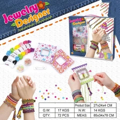 DIY Bracelet Making Kit for Kids – Educational Plastic Decoration Toy Set