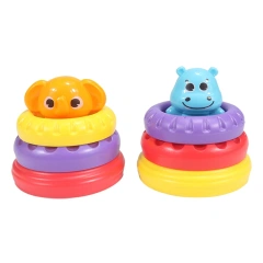 Musical baby swing loop toy set educational baby balance stacking ring toy baby toy set