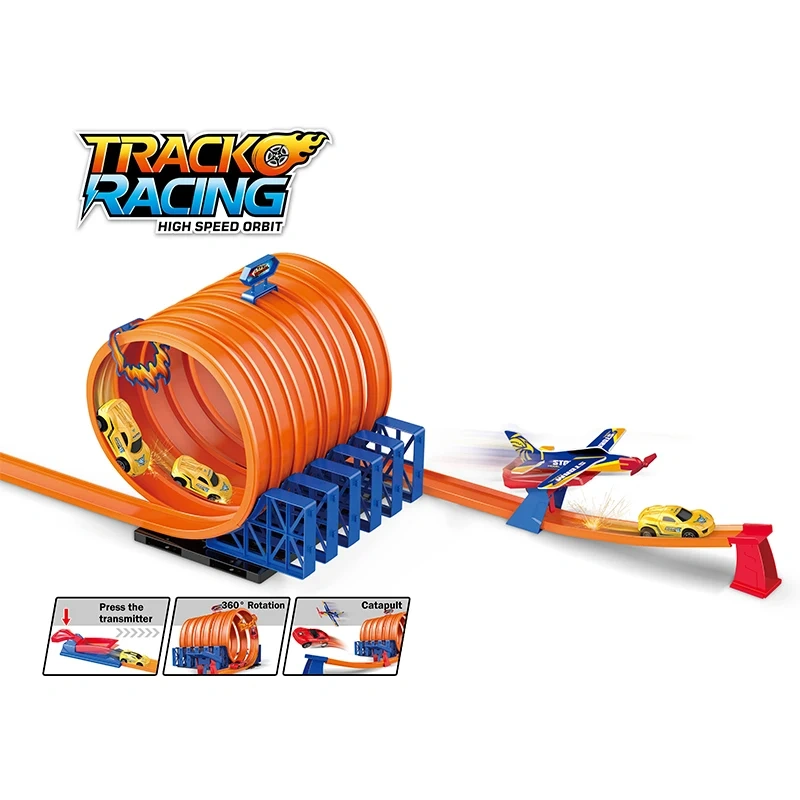 DIY assembly racing track toy set kids toy educational indoor game toy set