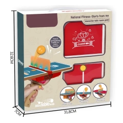 Mini table tennis game toy kids plastic indoor ping pong game toy set educational toys for children