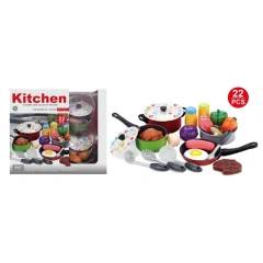 Good quality tin  play children toy cutlery play kitchen cook set for girls toy toys for children